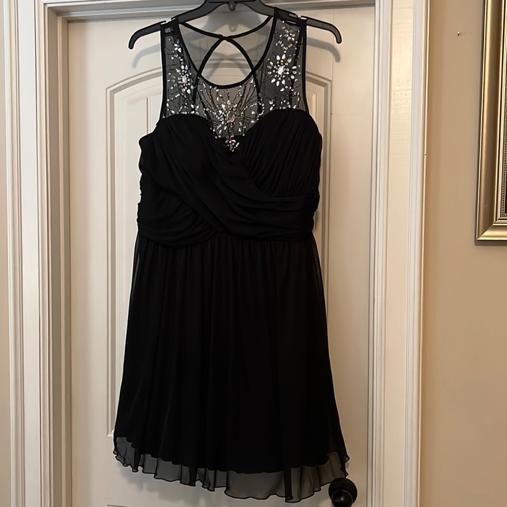 Homecoming/cocktail dress.  Daughter wore it for homecoming